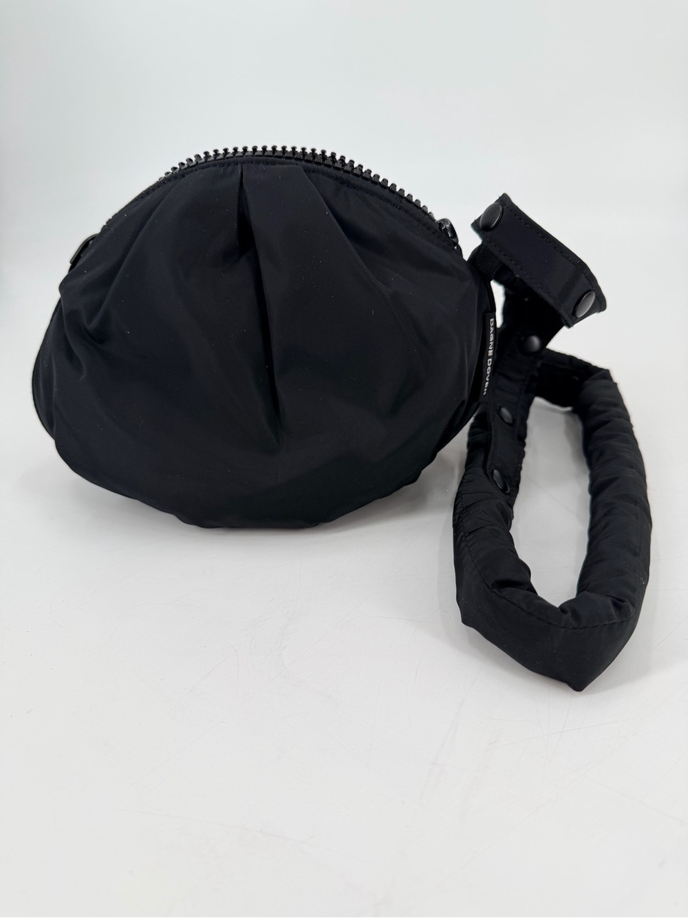 Dagne Dover Black Rubi Round Crossbody Bag